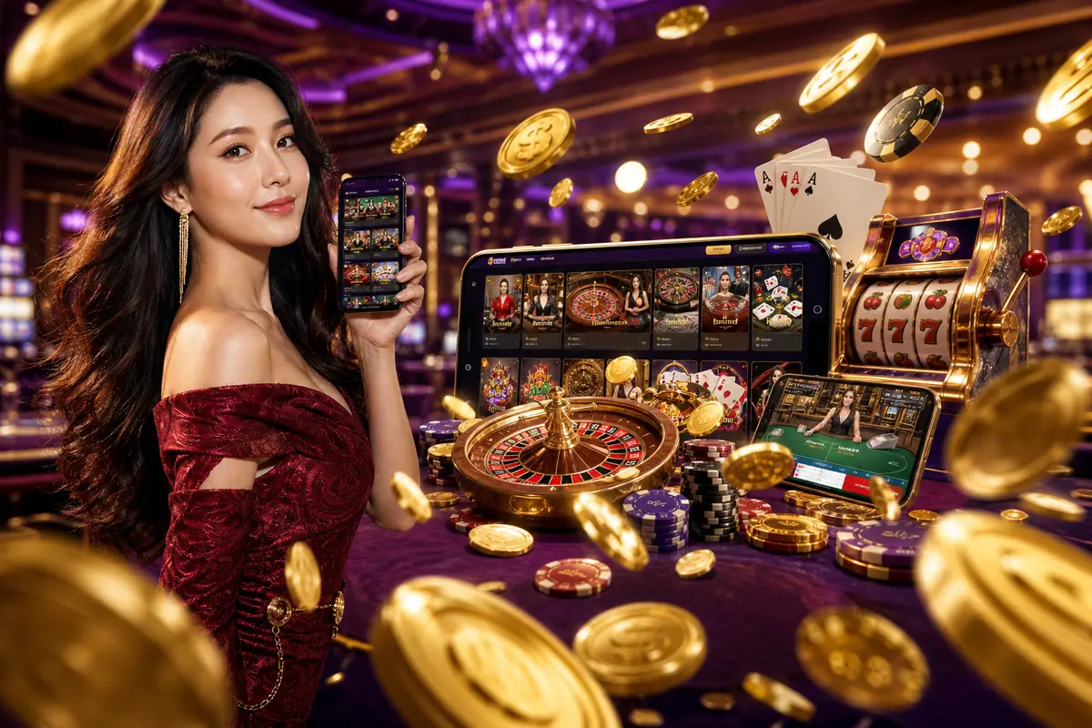 95glaxy အွန်လိုင်းကာစီနို Live Dealer